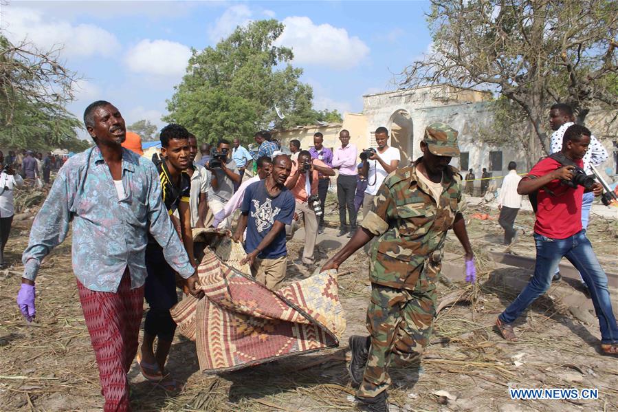 SOMALIA-MOGADISHU-CAR BOMB EXPLOSION