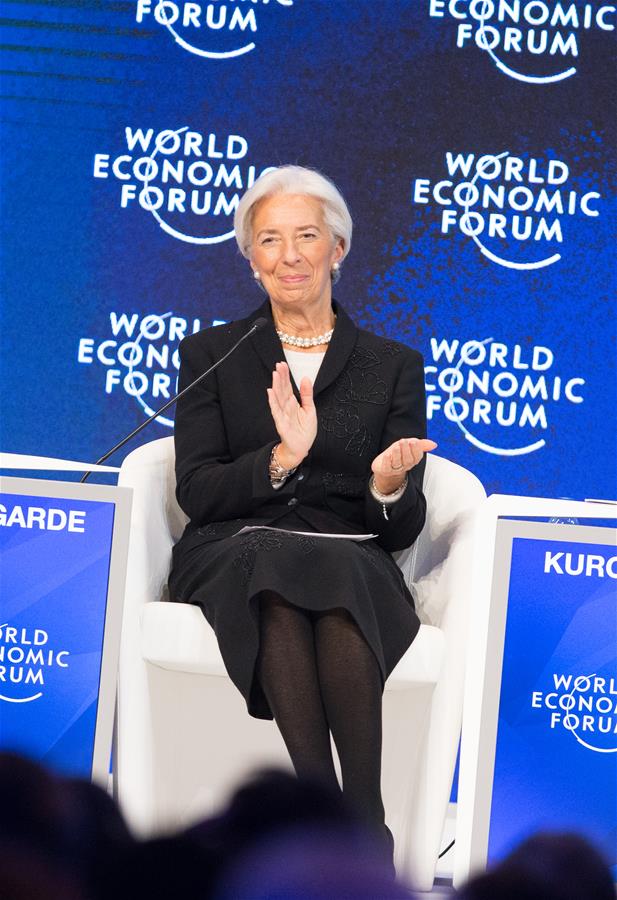 SWITZERLAND-DAVOS-WEF-IMF-LAGARDE