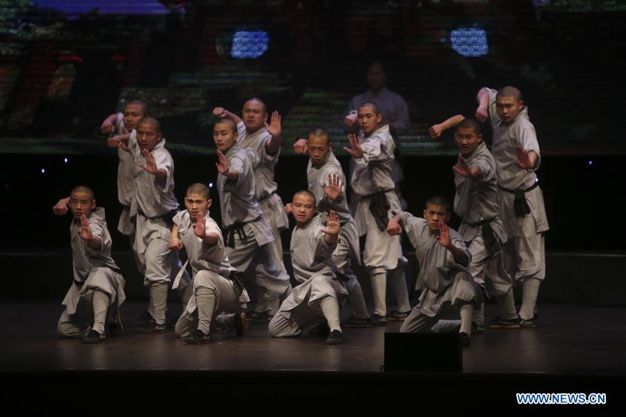 MIDEAST-RAMALLAH-CHINA-SHAOLIN KUNGFU-MARTIAL ART        