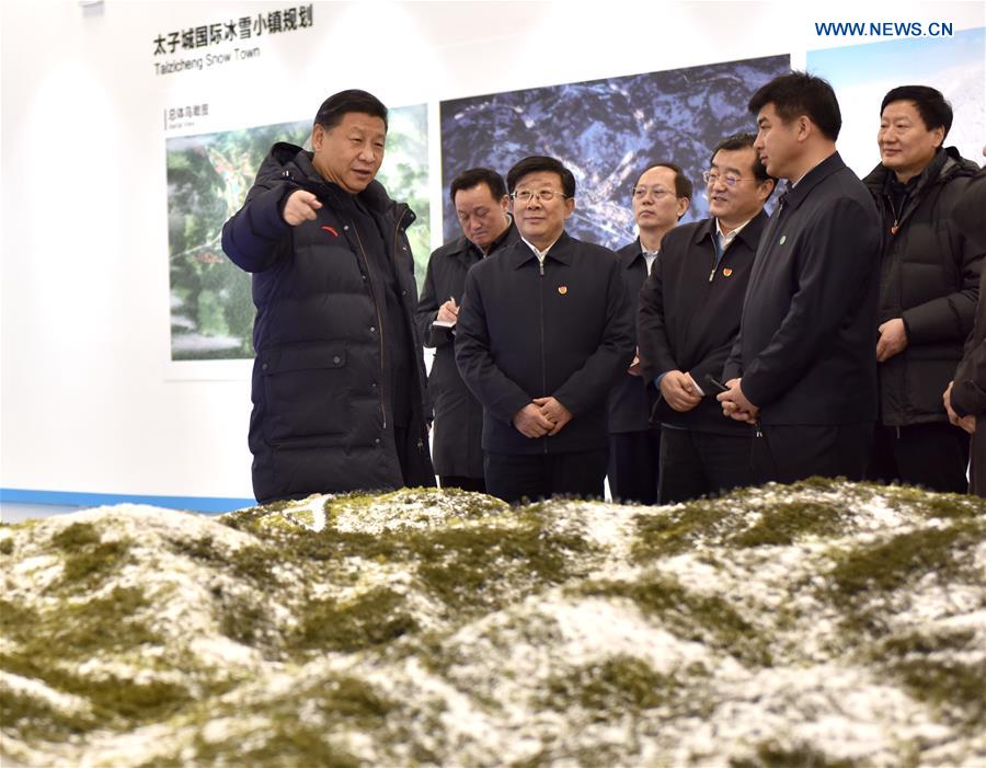 CHINA-XI JINPING-2022 WINTER OLYMPICS-INSPECTION (CN)