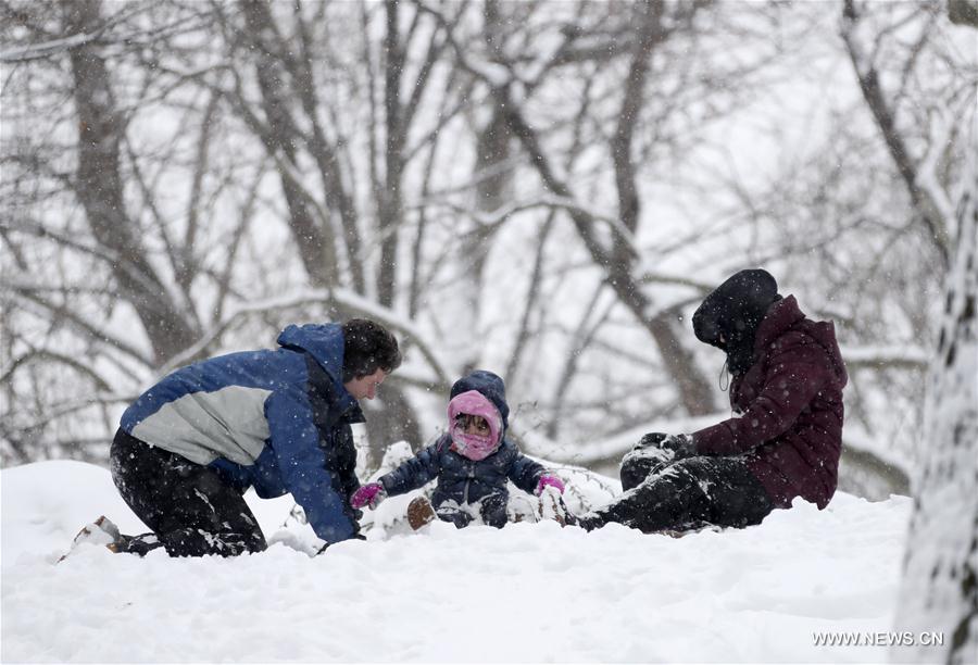 U.S.-NEW YORK-HEAVY SNOW