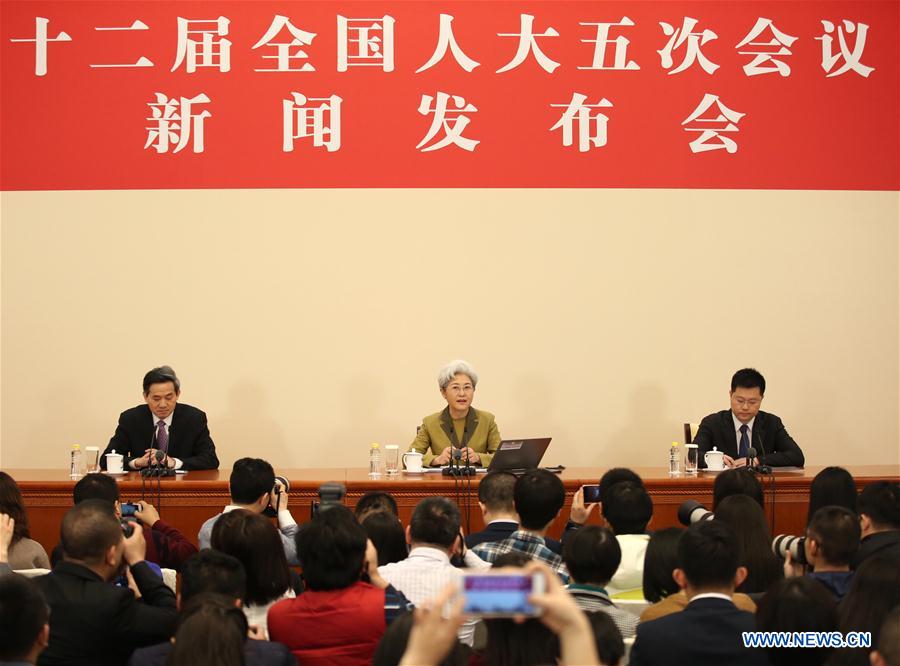 (TWO SESSIONS) CHINA-BEIJING-NPC-PRESS CONFERENCE (CN)