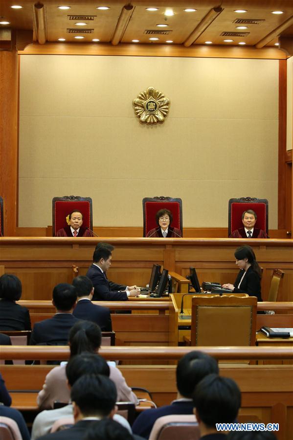 SOUTH KOREA-SEOUL-PARK GEUN HYE-IMPEACHMENT-COURT