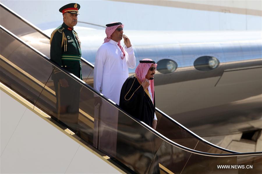 JORDAN-AMMAN-SAUDI ARABIA-KING SALMAN-VISIT