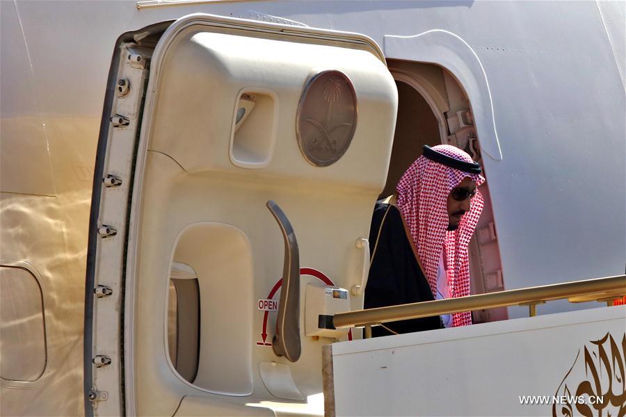 JORDAN-AMMAN-SAUDI ARABIA-KING SALMAN-VISIT