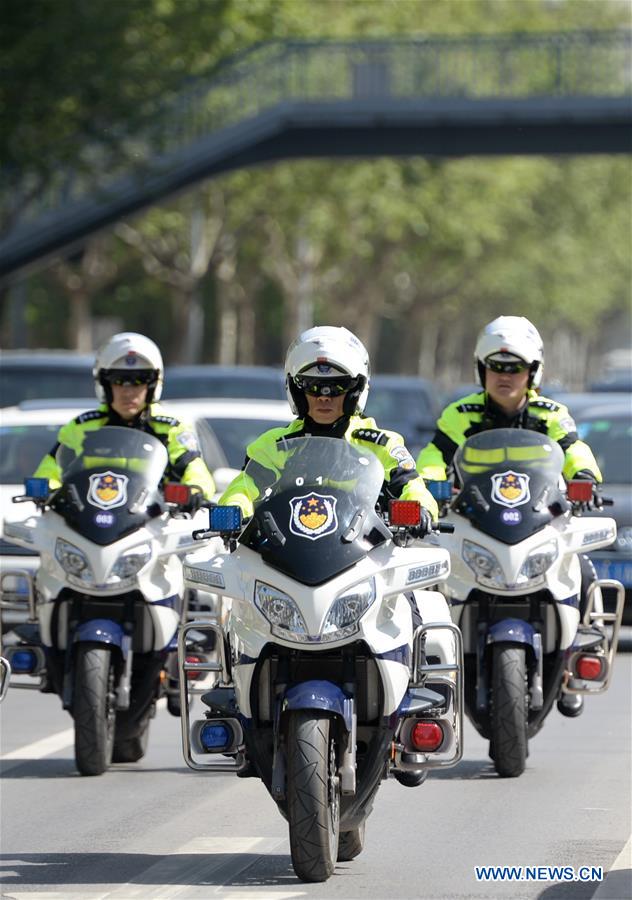 CHINA-SHAANXI-XI'AN-TRAFFIC POLICE (CN)