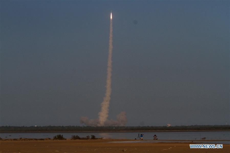 INDIA-SRIHARIKOTA-SATELLITE-LAUNCH