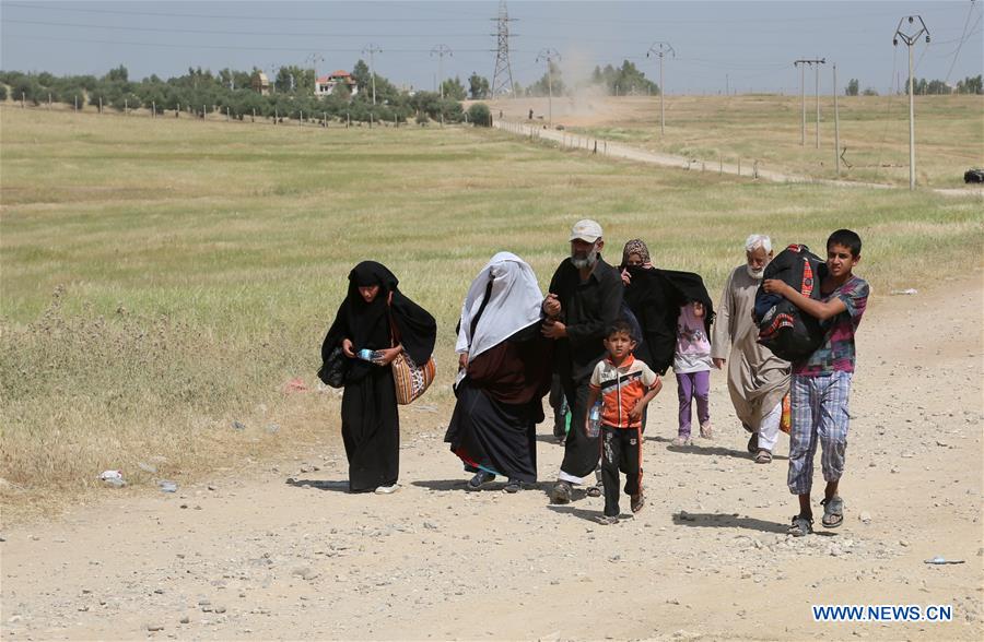 IRAQ-MOSUL-RESIDENTS