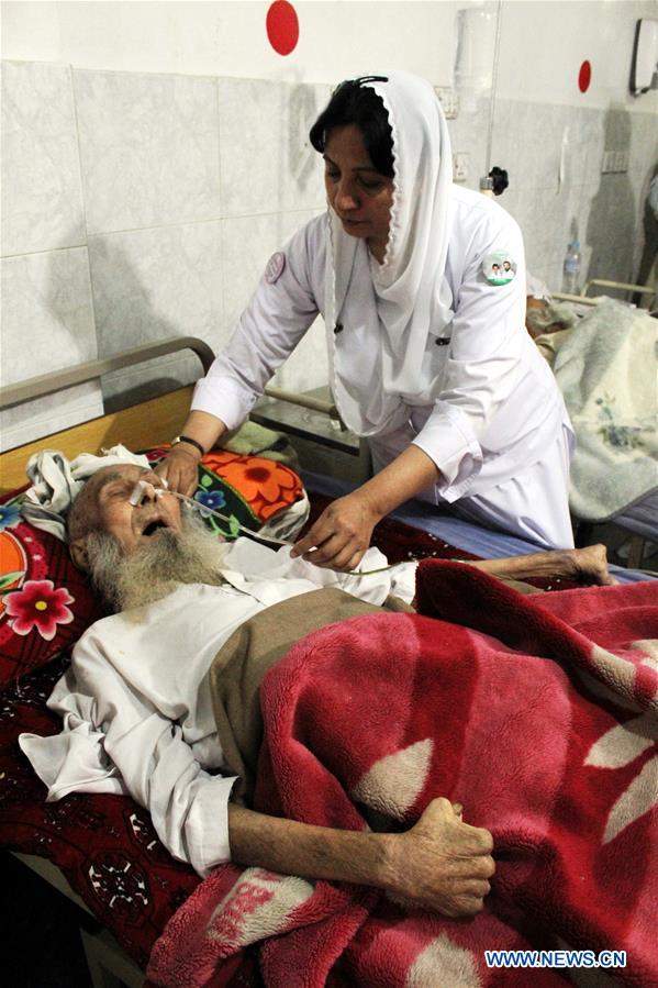 PAKISTAN-PESHAWAR-NURSES DAY-WORK