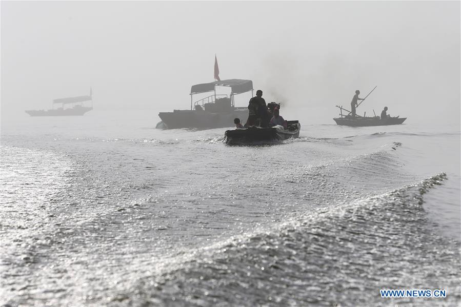 #CHINA-JIANGSU-HUAIHE RIVER-WATER LEVEL (CN)