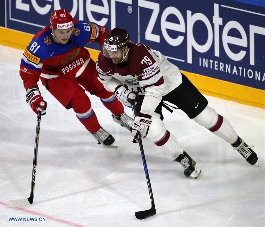 (SP)GERMANY-COLOGNE-ICE HOCKEY-IIHF-WORLD CHAMPIONSHIP-PRELIMINARY ROUND