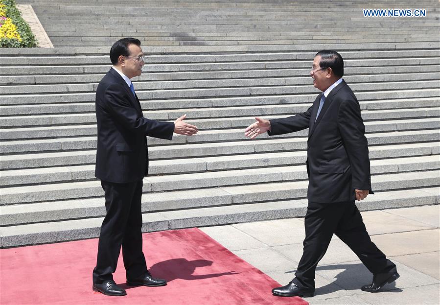 CHINA-CAMBODIA-LI KEQIANG-TALKS (CN)