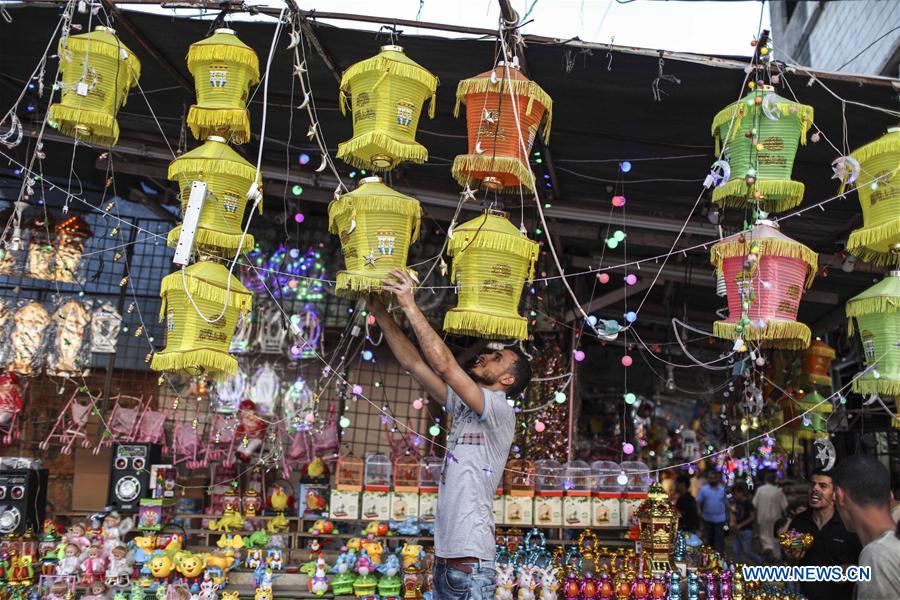 MIDEAST-GAZA CITY-RAMADAN