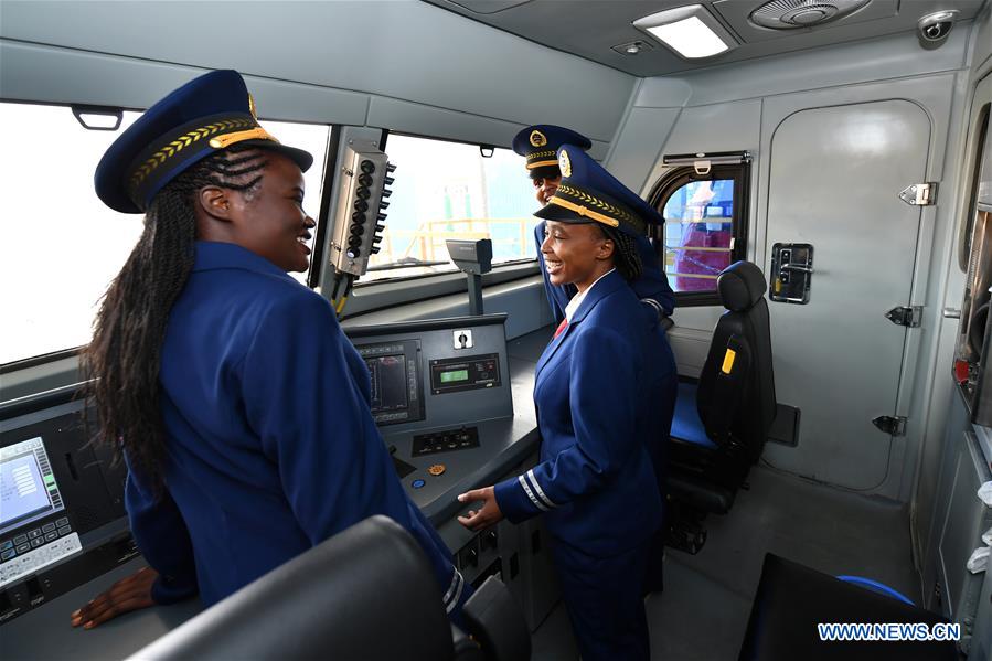 KENYA-NAIROBI-MOMBASA-RAILWAY-FEMALE TRAIN DRIVERS