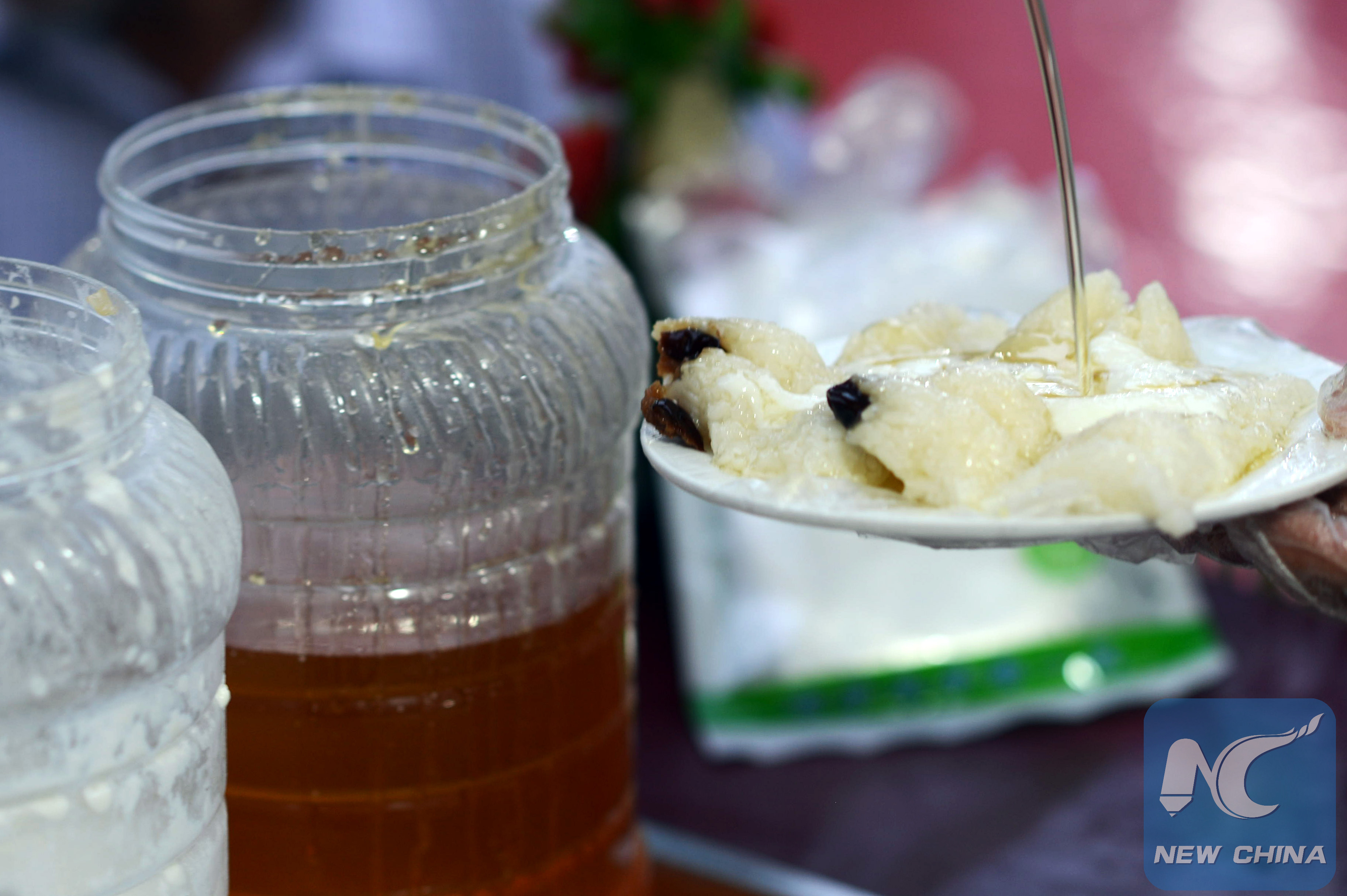 sticky rice dumplings wrap a sweet taste in kashgar