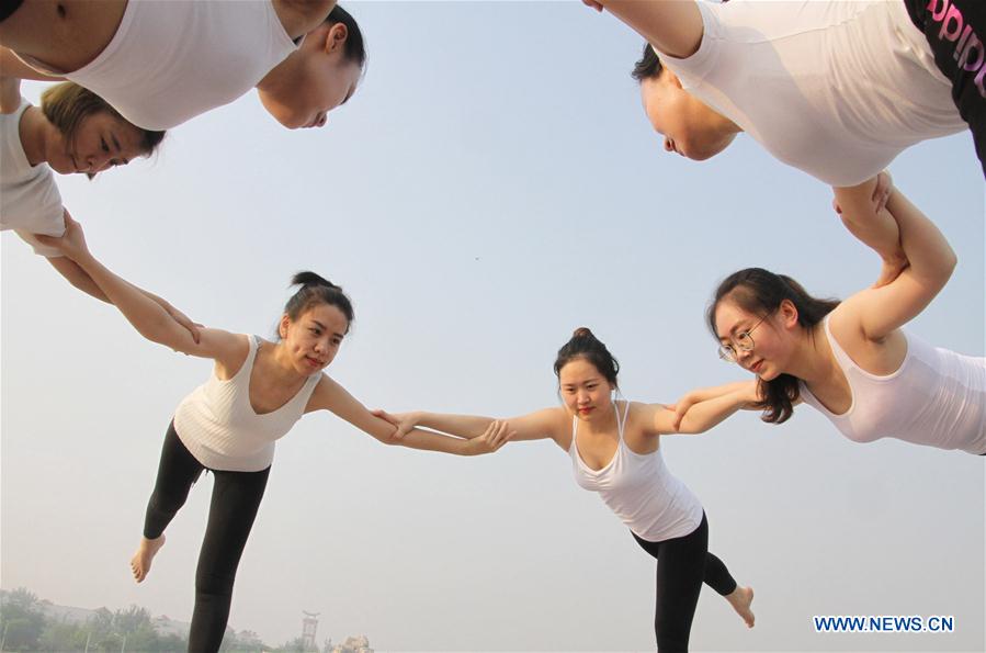 #CHINA-INT'L YOGA DAY-CELEBRATIONS (CN)