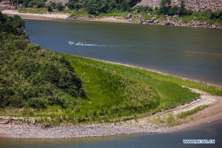 #CHINA-SHANXI-YELLOW RIVER-DRIFTING (CN)