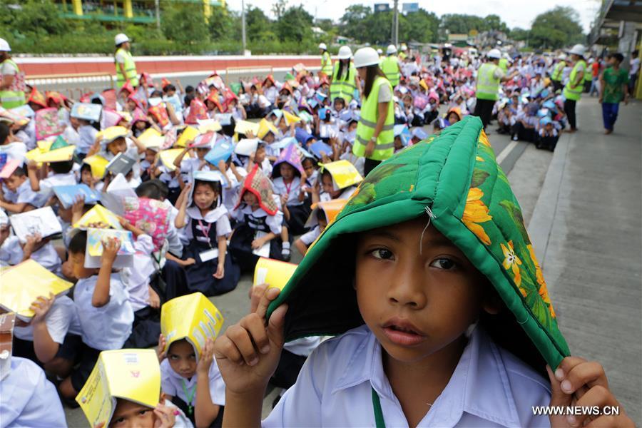 PHILIPPINES-QUEZON CITY-NATIONAL SIMULTANEOUS EARTHQUAKE DRILL