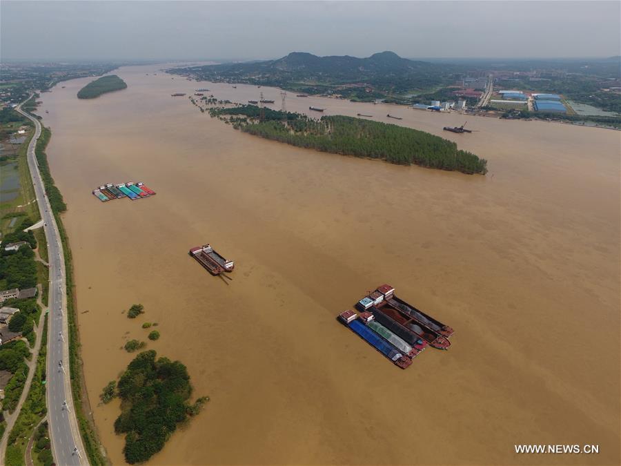 CHINA-HUNAN-CHANGSHA-FLOOD-RECEDING (CN)