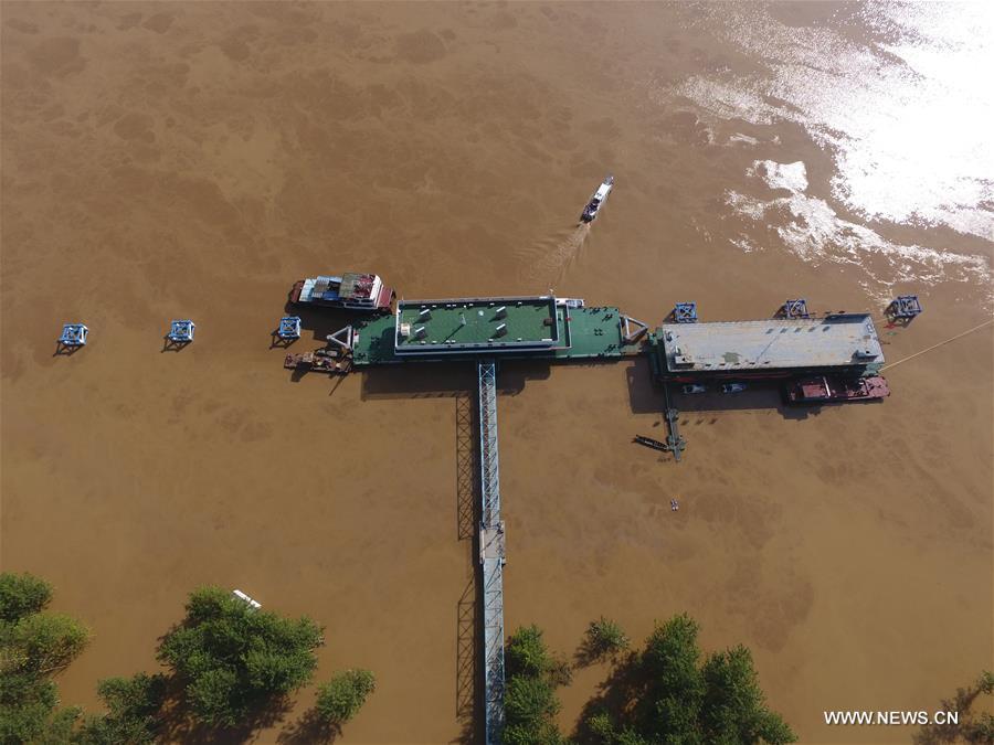 CHINA-HUNAN-CHANGSHA-FLOOD-RECEDING (CN)