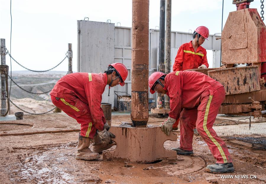 CHINA-XINJIANG-TARIM OILFIELD-GAS OUTPUT-CONSTRUCTION (CN)