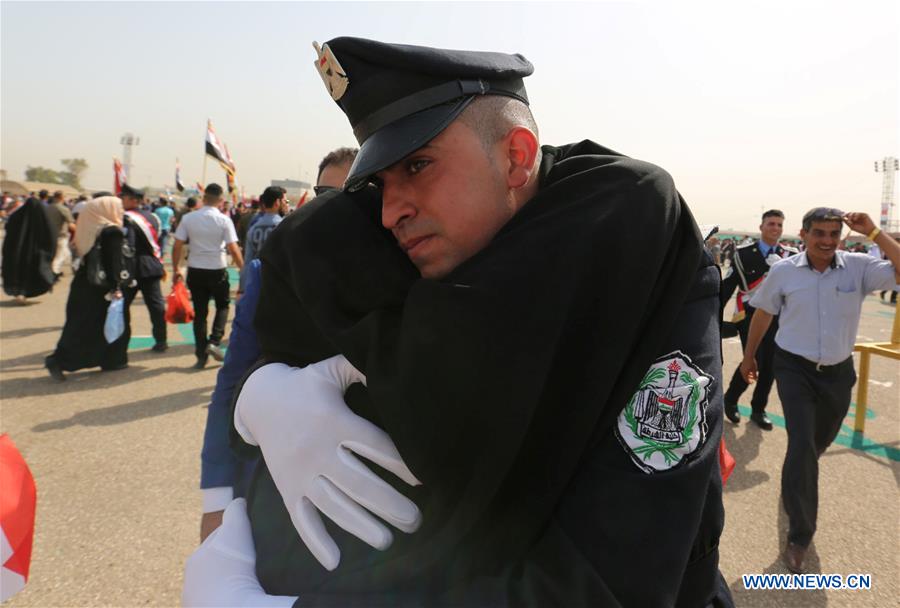 IRAQ-BAGHDAD-POLICE-GRADUATION