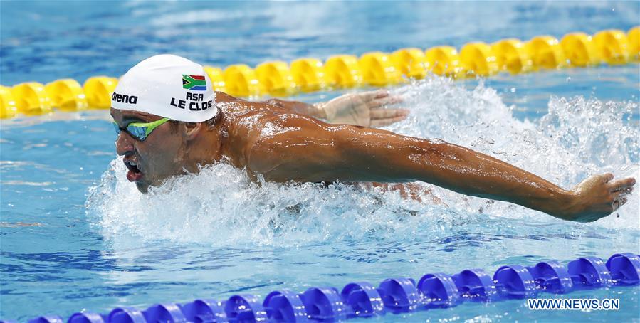 Chad le Clos бассейн соревнования