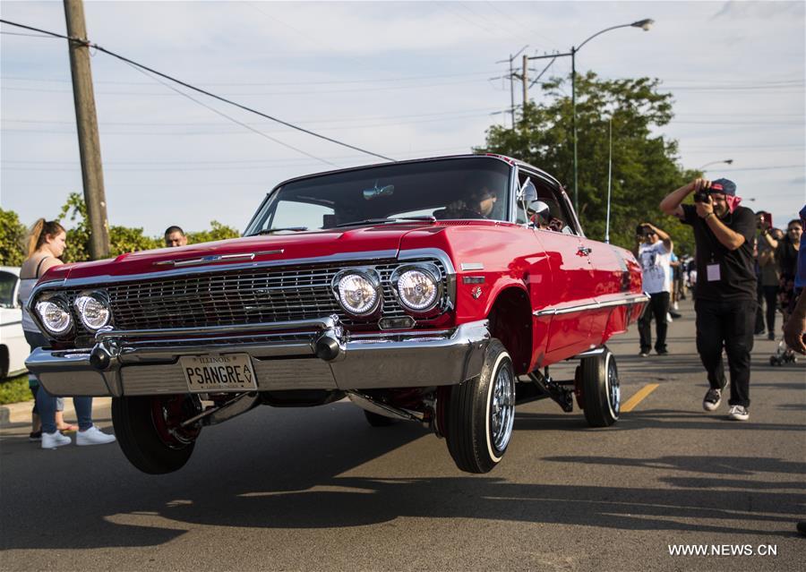 "Slow and Low Community Lowrider Festival" held in Chicago Xinhua