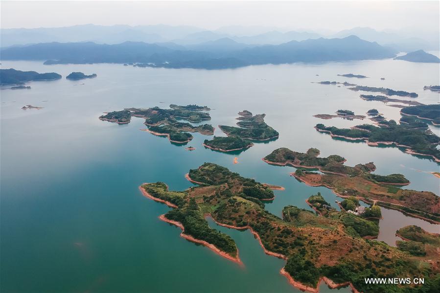 CHINA-ZHEJIANG-QIANDAO LAKE-AERIAL SCENERY(CN)