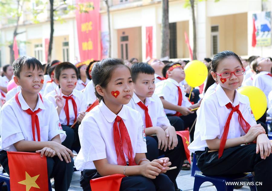 VIETNAM-HANOI-NEW SCHOOL YEAR-CEREMONY