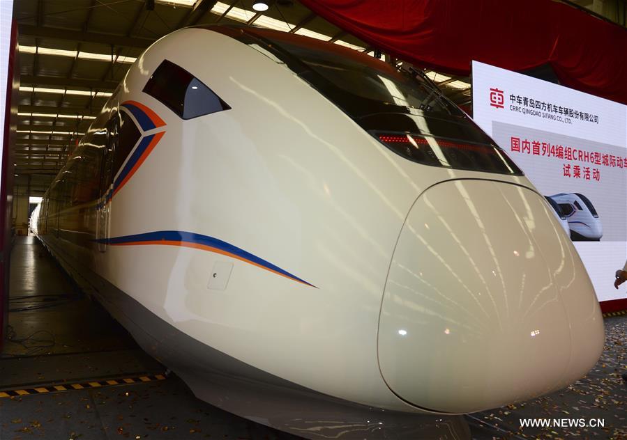 CHINA-QINGDAO-INTERCITY TRAIN-CRH6 (CN)