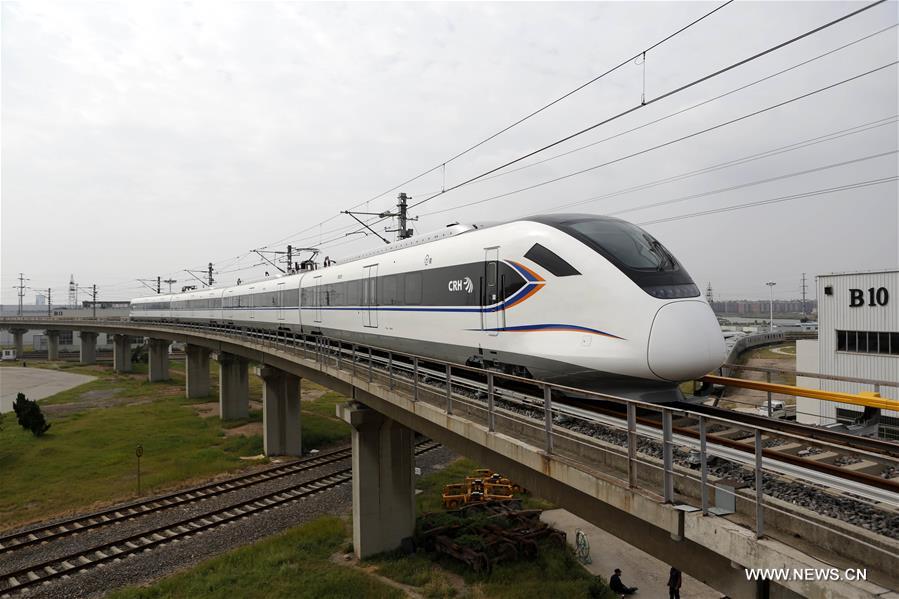 #CHINA-QINGDAO-INTERCITY TRAIN-CRH6 (CN)