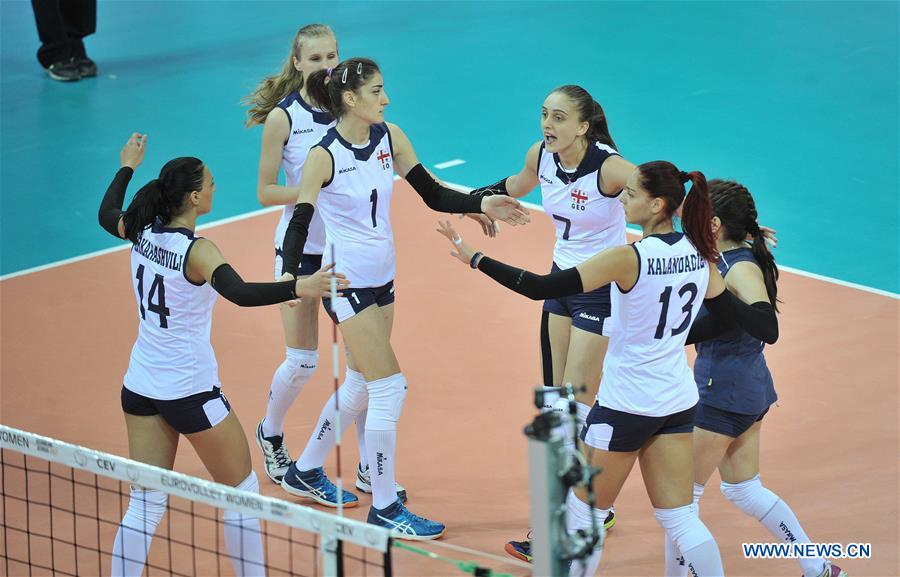 (SP)GEORGIA-TBILISI-EUROPEAN WOMEN'S VOLLEYBALL CHAMPIONSHIP 