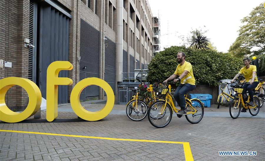 BRITAIN-LONDON-BIKE SHARING-OFO