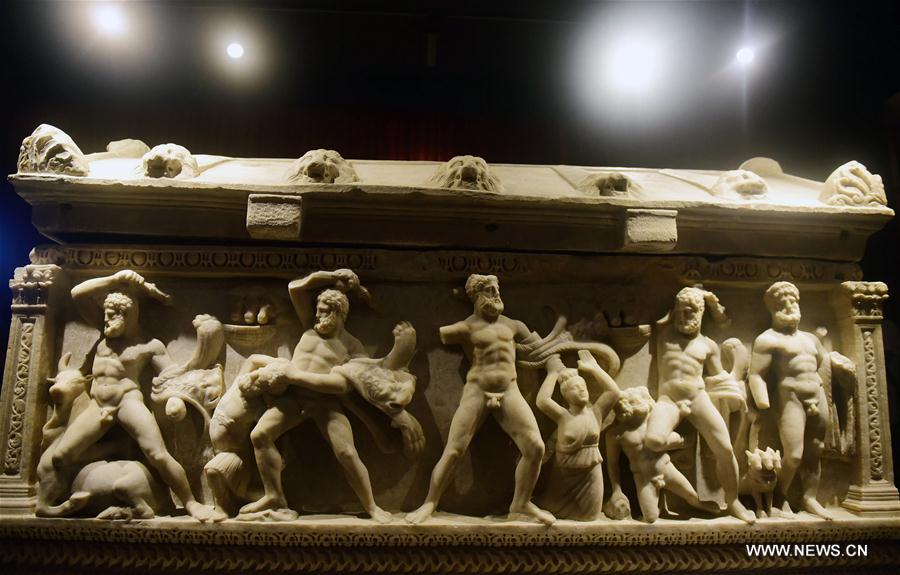 TURKEY-ANKARA-SMUGGLED SARCOPHAGUS