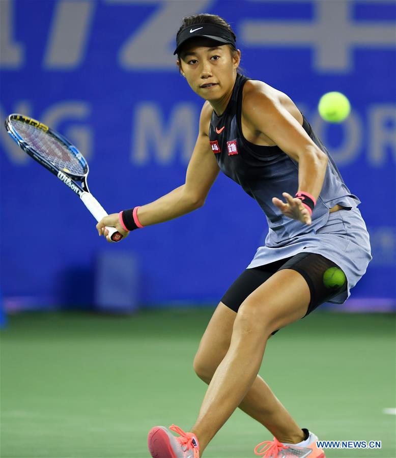 Zhang Shuai beats Donna Vekic 21 at WTA Wuhan Open Xinhua English