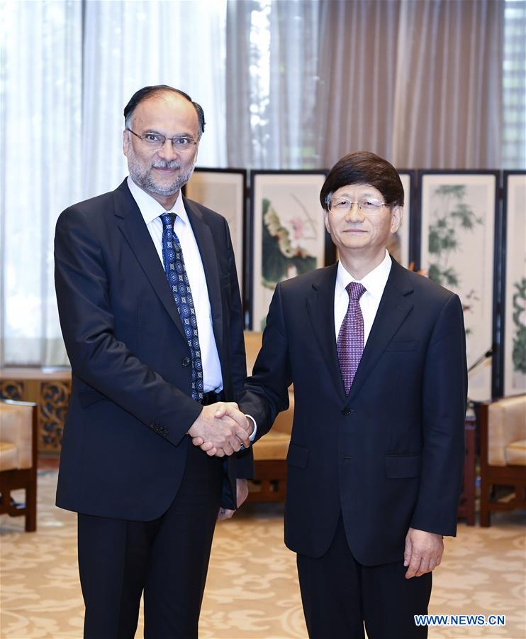 CHINA-BEIJING-INTERPOL GENERAL ASSEMBLY-MENG JIANZHU-PAKISTAN-MEETING (CN)