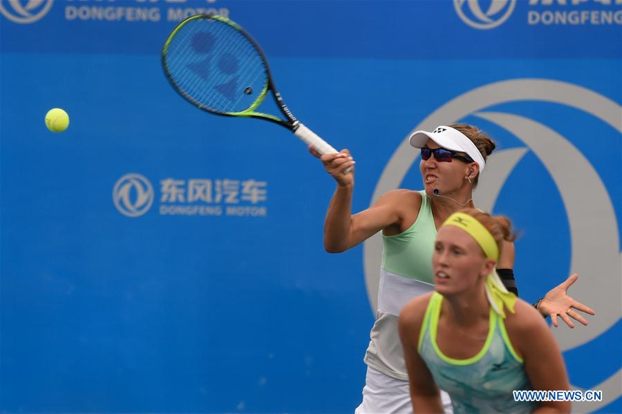 WTA Wuhan Open doubles 2nd round Xinhua English.news.cn