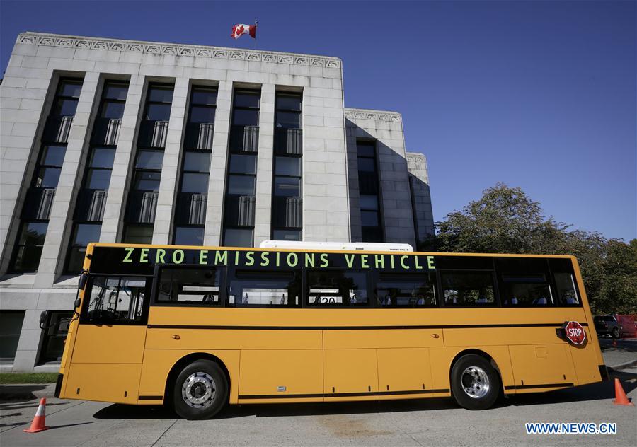 CANADA-VANCOUVER-PURPOSE-BUILT-ALL-ELECTRIC SCHOOL BUS