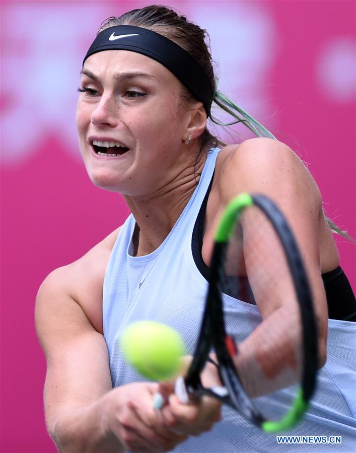 Aryna Sabalenka Wins 2-0 At WTA Tianjin Open - Xinhua | English.news.cn