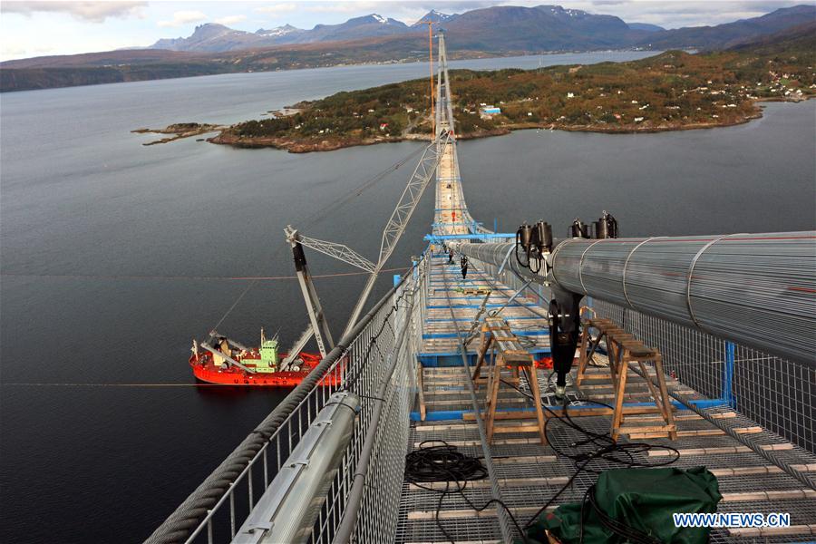 NORWAY-NARVIK-CHINA-"SUPER BRIDGE"