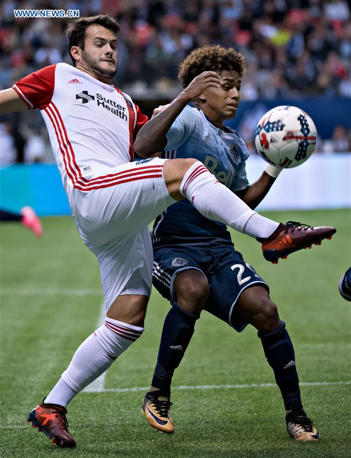 (SP)CANADA-VANCOUVER-MLS-VANCOUVER-WHITECAPS-VERSUS-SAN-JOSE-EARTHQUAKES