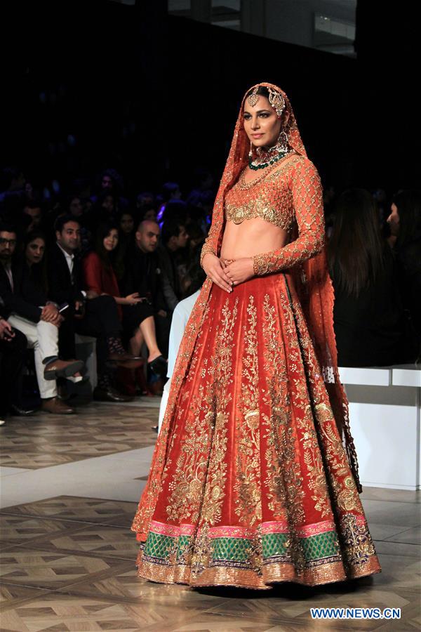 PAKISTAN-LAHORE-BRIDAL-FASHION WEEK-NOMI ANSARI