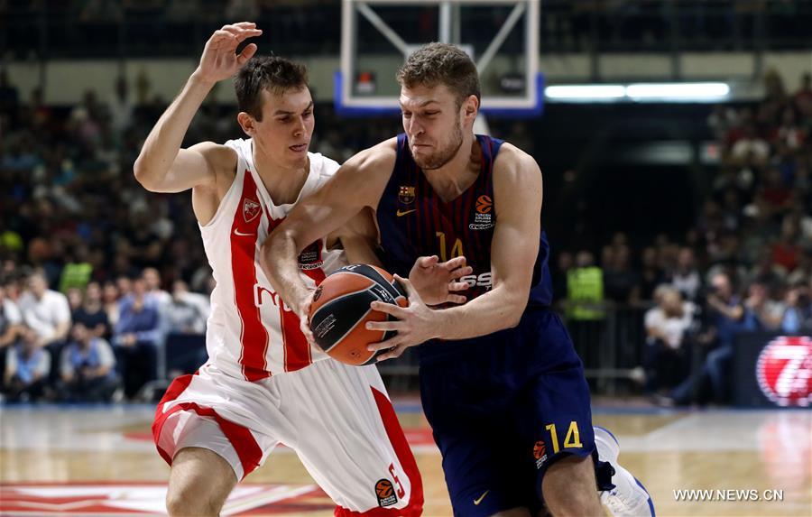 (SP)SERBIA-BELGRADE- BASKETBALL-EUROLEAGUE-CRVENA ZVEZDA VS BARCELONA