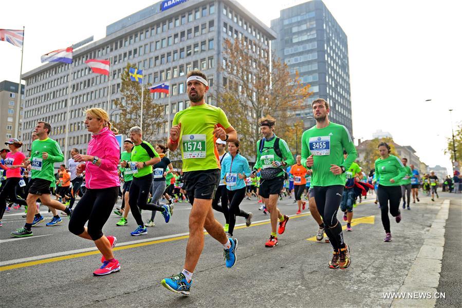 22nd Ljubljana Marathon kicks off in Slovenia Xinhua English.news.cn