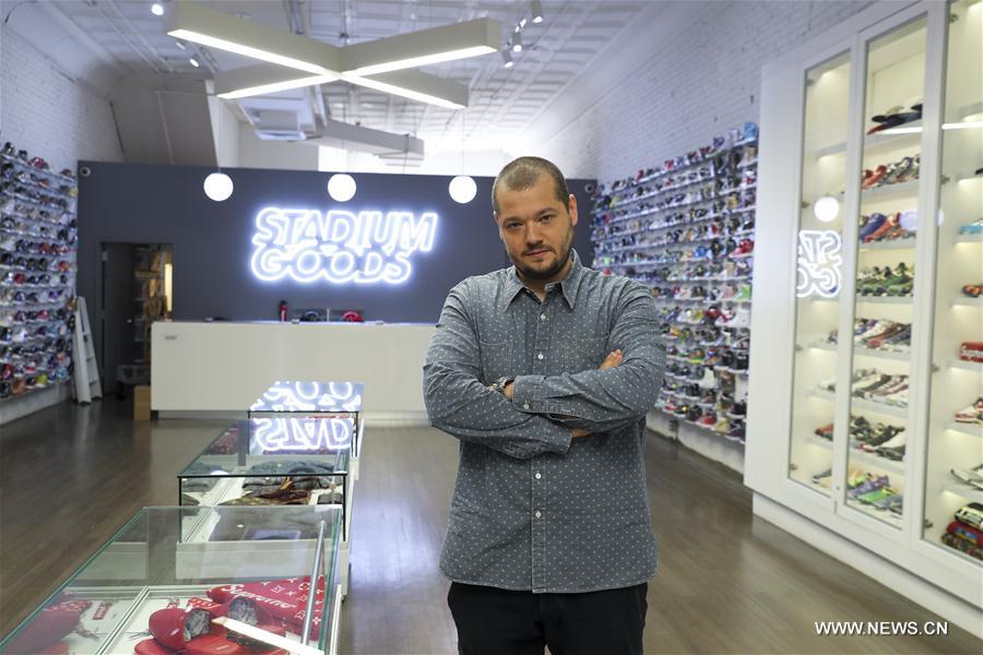 U.S.-NEW YORK-SNEAKER COLLECTING BUSINESS-CHINESE MARKET