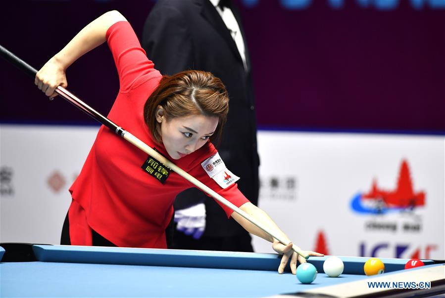 Highlights of semifinal matches at Women's World 9Ball Championship