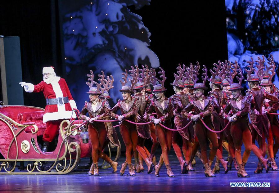 U.S.-NEW YORK-CHRISTMAS SPECTACULAR SHOW