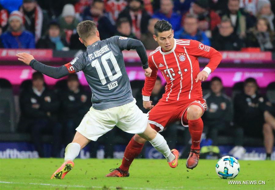 Bayern Munich Beats FC Augsburg 3-0 In Bundesliga - Xinhua | English ...