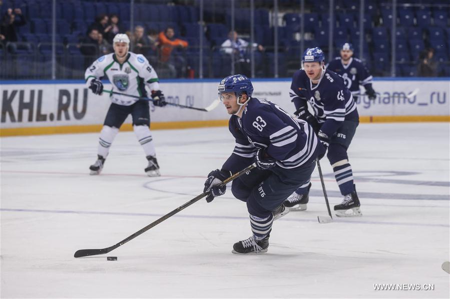 (SP)RUSSIA-MOSCOW-ICE HOCKEY-KHL-DYNAMO MOSCOW VS UGRA